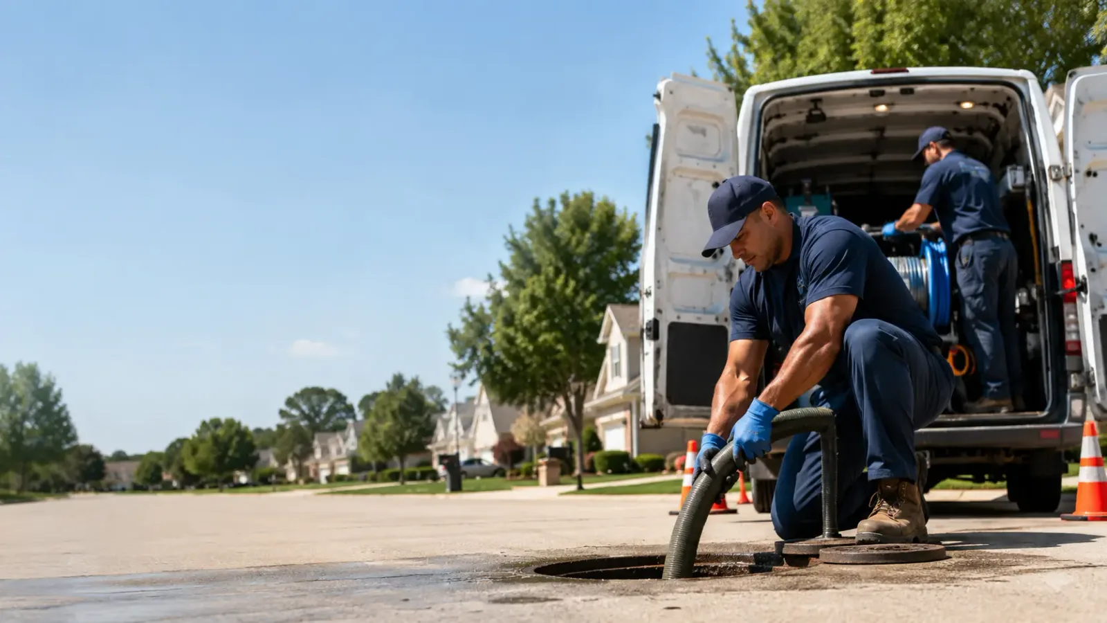 Sewer Backup Cleanup services in New Bloomington, OH